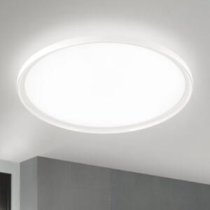 ORION Plafonieră LED GAMMA, Ø 60 cm, albă, telecomandă, CCT dim, reglabil, Alb, Camera de zi / sufragerie, Metal, Modern