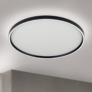 ORION Plafonieră LED MASCA, negru, Ø 60 cm, CCT, metal, dimabil, reglabil, Negru, Camera de zi / sufragerie, Metal, Modern