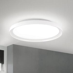 ORION Plafonieră LED GAMMA, Ø 40 cm, albă, telecomandă, CCT dim, reglabil, Alb, Camera de zi / sufragerie, Metal, Modern