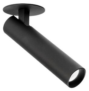 Wever & Ducré Lighting WEVER DUCRÉ Spot LED Match 1.0 semi-încastrat negru 2.700 K, Negru, Camera de zi / sufragerie, Aluminiu, Modern