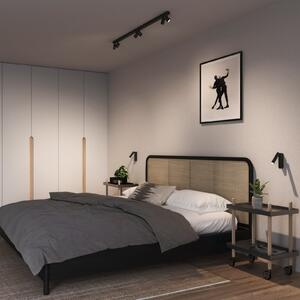 Wever & Ducré Lighting WEVER DUCRÉ Spot LED pentru tavan Ceno 6.0, negru, 2.700 K, reglabil, Negru, Camera de zi / sufragerie, Modern