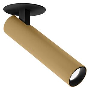 Wever & Ducré Lighting WEVER DUCRÉ Spot LED Match 1.0 semi-încastrat bej 2.700 K, Bej, Camera de zi / sufragerie, Aluminiu, Modern