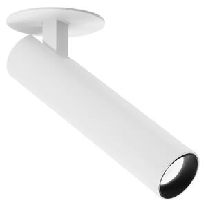 Wever & Ducré Lighting WEVER DUCRÉ Spot LED Match 1.0 semi-încastrat alb 2.700 K, Alb, Camera de zi / sufragerie, Aluminiu, Modern