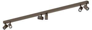 Wever & Ducré Lighting WEVER DUCRÉ Spot LED pentru tavan Ceno 6.0, bronz, 2.700 K, reglabil, Bronz / Alamă Veche, Camera de zi / sufragerie, Modern