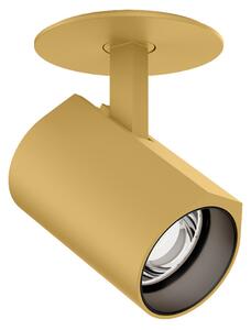 Wever & Ducré Lighting WEVER DUCRÉ Spot LED încastrabil Ceno 1.0 auriu 927 arc cu lamele, Auriu / Alamă, Camera de zi / sufragerie, Modern