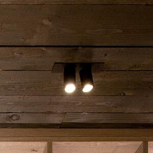 Wever & Ducré Lighting WEVER DUCRÉ Spot LED încastrabil Ceno 1.0 negru 927 arc cu lamele, Negru, Camera de zi / sufragerie, Modern