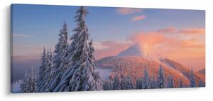 Tablou - Peisaj de iarnă (120x50 cm)