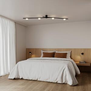 Wever & Ducré Lighting WEVER DUCRÉ Plafonieră LED Perlez Spin 1.0 negru 927, reglabil, Negru, Camera de zi / sufragerie, Aluminiu, Modern