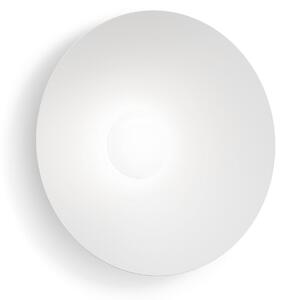 Wever & Ducré Lighting WEVER DUCRÉ Aplică de perete LED Clea 2.0 albă Ø 50 cm 2700 K, reglabil, Alb, Camera de zi / sufragerie, Aluminiu