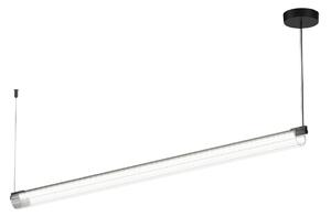 Wever & Ducré Lighting WEVER DUCRÉ Lampă suspendată LED Finelle 1.0 negru 2700K dimabil, reglabil, Negru, Camera de zi / sufragerie, Sticlă, Modern