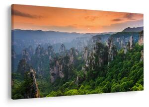 Tablou - Parcul forestier național Zhangjiajie (90x60 cm)