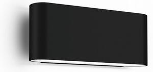 Wever & Ducré Lighting WEVER DUCRÉ Lampă LED pentru exterior Kiosk 1.0 negru 2.700 K, reglabil, Negru, Aluminiu, Perete unghiular