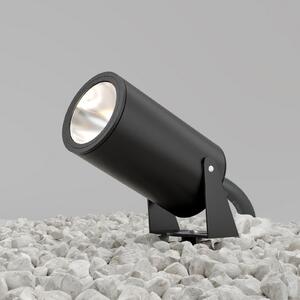 Maytoni Spot LED cu țeapă Bern, grafit, Ø 13 cm, IP65, Gri, Aluminiu