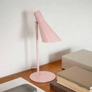 Dyberg Larsen Lampa de masă DL12 Mini, roz, E14, metal, Roz / Rosé, Camera de zi / sufragerie, Metal, Scandinavă