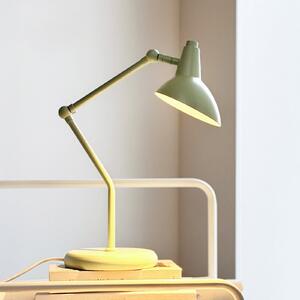 Dyberg Larsen Lampa de masă Vela, mentă, înălțime 45 cm, Verde, Camera de zi / sufragerie, Metal, Scandinavă