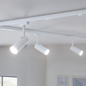 Paulmann URail Tubo Spot, 3 trepte de intensitate, 3.000K, alb semnal, reglabil, Alb, Camera de zi / sufragerie, Metal, Modern