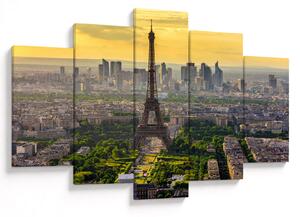 Tablou - Panorama Parisului (150x105 cm)