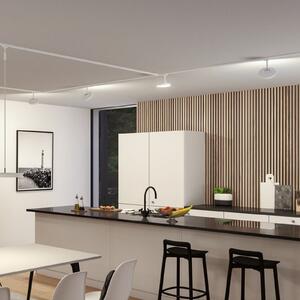 Paulmann Spot LED URail Hildor, alb semnal, 4.000K, dimabil, reglabil, Alb, Studiu / Birou, Metal, Modern