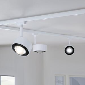 Paulmann Spot LED URail Aldan, 3.000K, alb semnal, reglabil, Alb, Camera de zi / sufragerie, Metal, Modern