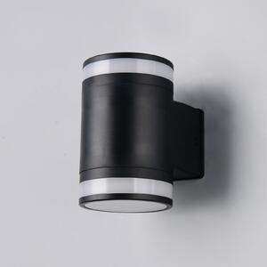 Reality Leuchten Lampă LED pentru exterior Cusco, negru, înălțime 14 cm, IP44 GX53-LED, Negru, Plastic