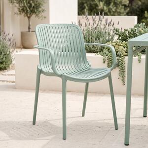 Scaun de gradina stivuibil, Teragi, Mint, 57x59x82 cm