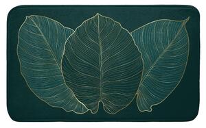 Covoraș de baie verde închis 45x75 cm Jade – douceur d'intérieur