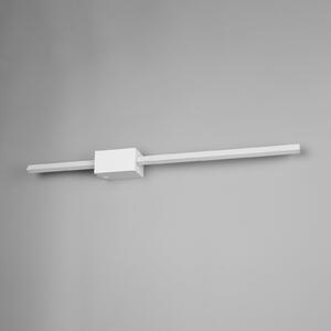 Trio Lighting Aplică de perete Cassino, alb mat, lățime 70 cm, metal, reglabil, Alb, Camera de zi / sufragerie, Metal, Modern