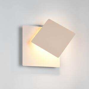 Trio Lighting Aplică de perete LED Mio, culoare bej, lățime 18 cm, metal, Bej, Camera de zi / sufragerie, Metal, Modern