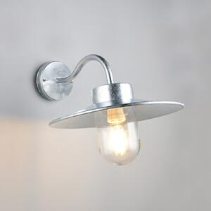 Trio Lighting Lampă de exterior Tana, culoare zinc, proiecție 41 cm Metal IP44, reglabil, Metalic, Metal