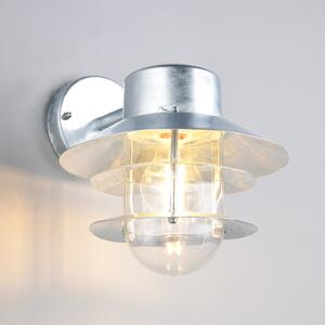 Trio Lighting Lampă de exterior Ruvuuma, culoare zinc, Ø 22 cm, orientată în jos, reglabil, Metalic, Metal