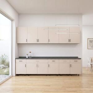 Set Bucatarie Modulara 240 cm, Culoarea CASMIR , Pal 18mm, Blat Termorezistent