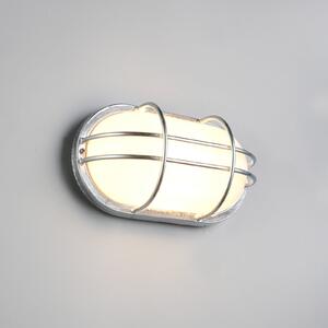 Trio Lighting Lampă de exterior Tumen, culoare zinc, lățime 26 cm, metal, IP44, reglabil, Metalic, Metal