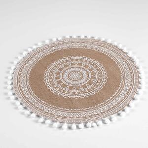 Suport pentru farfurii din iută ø 38 cm Renata – douceur d'intérieur