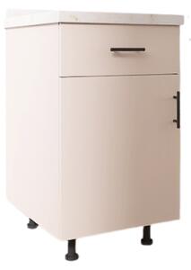Corp Inferior Bucatarie H90 x A50 x L40cm, Culoare CASMIR, Pal 18mm