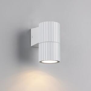 Trio Lighting Lampă de exterior Parana, alb mat, înălțime 11 cm, metal, reglabil, Alb, Aluminiu, Modern