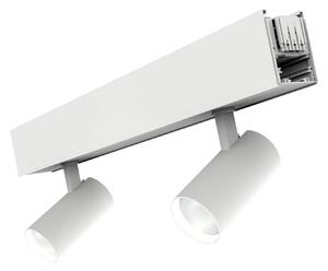 The Light Group Spot LED SLC Click, alb, 2 becuri, lungime 56 cm, CCT, DALI, reglabil, Alb, Camera de zi / sufragerie, Aluminiu, Modern