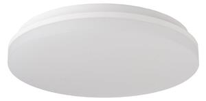 The Light Group Plafonieră LED SLC OMEGA, albă, Ø 40 cm, Phase-Cut, IP54, reglabil, Alb, Camera de zi / sufragerie, Plastic