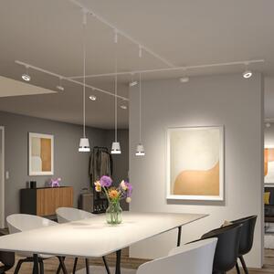 Paulmann URail Spot LED Circle, 3 trepte de reglare a intensității luminoase,, reglabil, Alb, Camera de zi / sufragerie, Metal, Modern