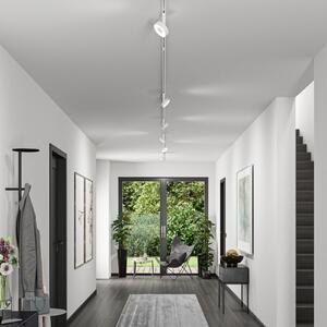 Paulmann Spot LED URail Circle, 3 trepte de reglare, 3000K, alb semnal, reglabil, Alb, Camera de zi / sufragerie, Metal, Modern