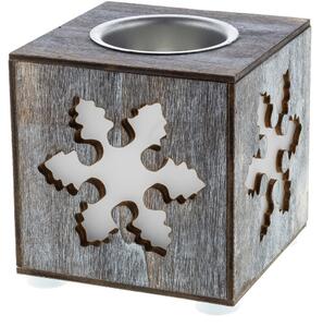 Retlux RXL 354 decor crăciun, candelabru, fulg, alb cald