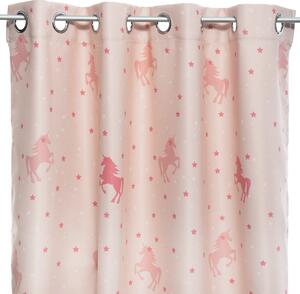 Perdeau pentru fereastră pentru copii UNICORN, 140 x 250 cm