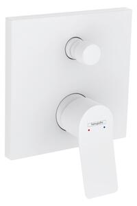 Baterie cada - dus, Hansgrohe, Vivenis, incastrabila, alb mat