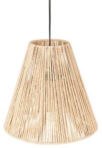 Lampă suspendată cu abajur din metal și hârtie, Ø 30 cm