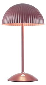 Markslöjd Lampa de masă Zin, roșie, fier, înălțime 35,5 cm, G9, Roșu, Camera de zi / sufragerie, Metal