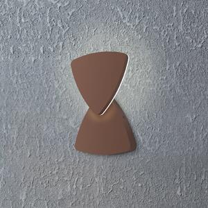 EGLO Lampă LED de exterior Pedersano, culoare ruginiu, lățime 14 cm, formă, Maro / Rugină, Aluminiu, Modern
