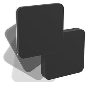 EGLO Lampă LED de exterior Pedersano, negru, lungime 14 cm, metal, Negru, Aluminiu, Modern