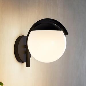 EGLO Lampă de exterior Prata Vecchia, negru, înălțime 26 cm, metal, Negru, Plastic, Modern