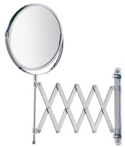 Oglindă cosmetică de perete cu braț telescopic, mărire x3, WENKO