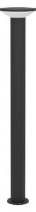 EGLO Bornă luminoasă LED Rigosa, negru, înălțime 100 cm, metal, Negru, Metal, Modern