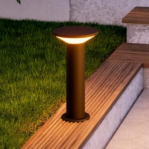 EGLO Lampă cu soclu LED Rigosa, negru, înălțime 35 cm, metal, Negru, Metal, Modern